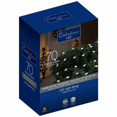 CELEBRATIONS CHRISTMAS LIGHTS C9LD WWH 46060-71